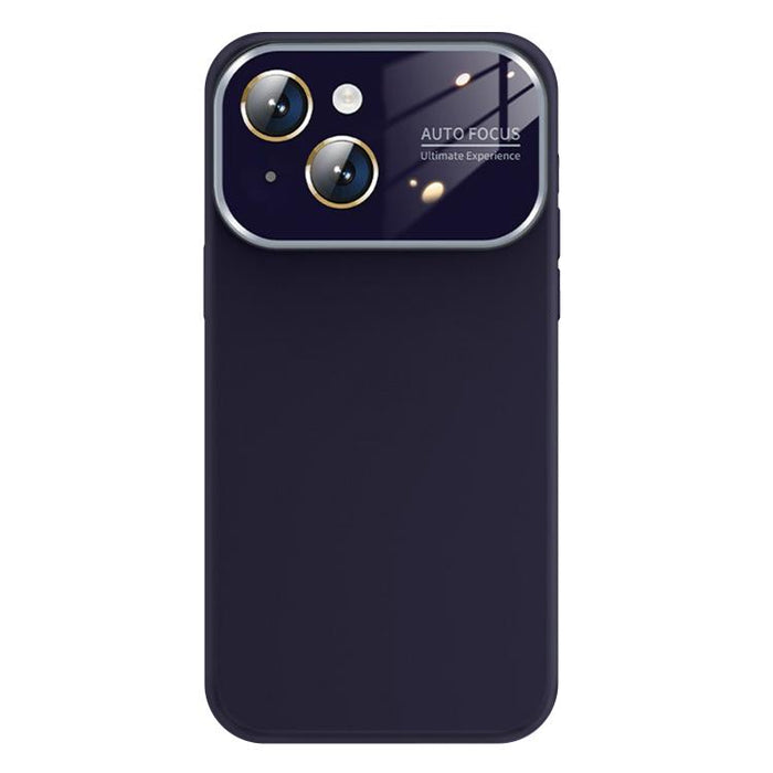 Kalebol Large Windows Frosted Liquid Silicone Phone Case, For iPhone 16 Pro Max, For iPhone 16 Pro, For iPhone 16, For iPhone 15 Pro Max, For iPhone 15 Pro, For iPhone 15, For iPhone 14, For iPhone 14 Pro