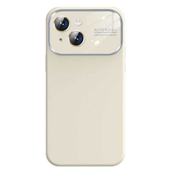 Kalebol Large Windows Frosted Liquid Silicone Phone Case, For iPhone 16 Pro Max, For iPhone 16 Pro, For iPhone 16, For iPhone 15 Pro Max, For iPhone 15 Pro, For iPhone 15, For iPhone 14, For iPhone 14 Pro