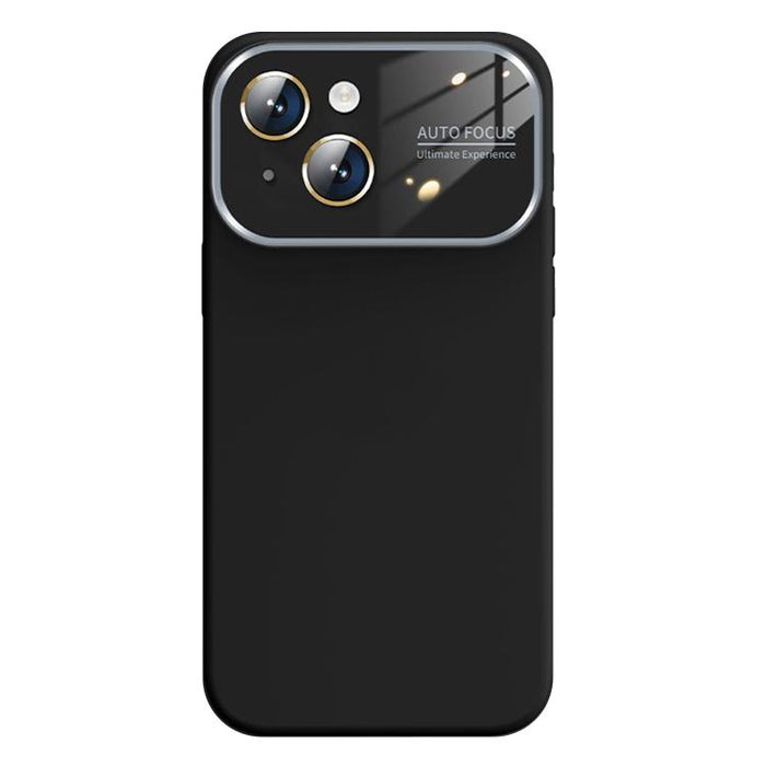 Kalebol Large Windows Frosted Liquid Silicone Phone Case, For iPhone 16 Pro Max, For iPhone 16 Pro, For iPhone 16, For iPhone 15 Pro Max, For iPhone 15 Pro, For iPhone 15, For iPhone 14, For iPhone 14 Pro