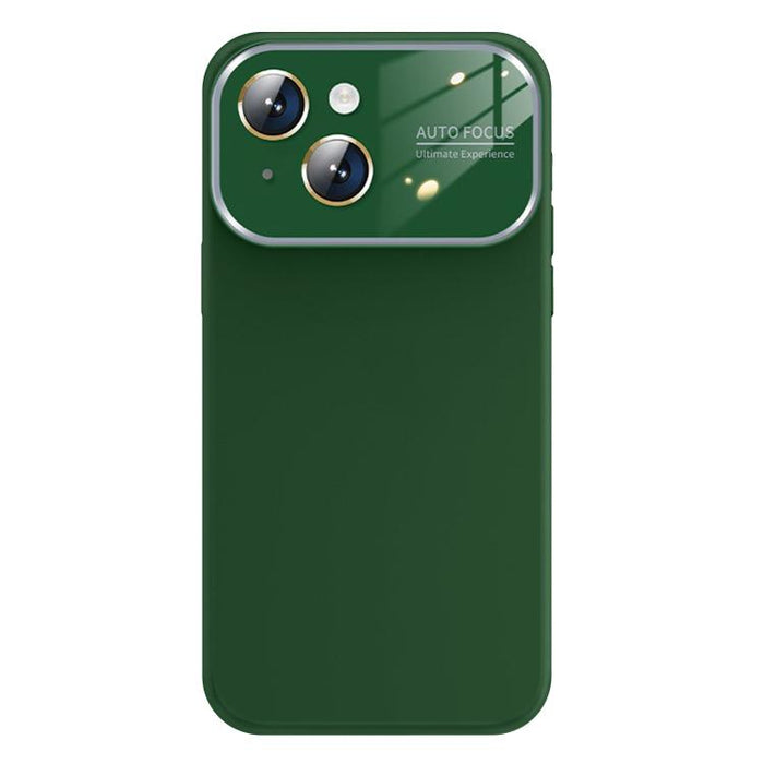 Kalebol Large Windows Frosted Liquid Silicone Phone Case, For iPhone 16 Pro Max, For iPhone 16 Pro, For iPhone 16, For iPhone 15 Pro Max, For iPhone 15 Pro, For iPhone 15, For iPhone 14, For iPhone 14 Pro
