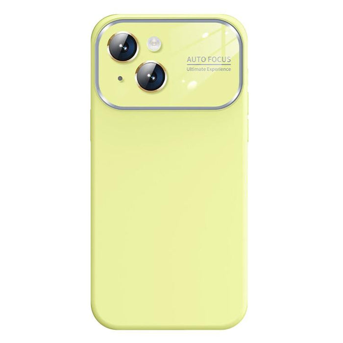 Kalebol Large Windows Frosted Liquid Silicone Phone Case, For iPhone 16 Pro Max, For iPhone 16 Pro, For iPhone 16, For iPhone 15 Pro Max, For iPhone 15 Pro, For iPhone 15, For iPhone 14, For iPhone 14 Pro