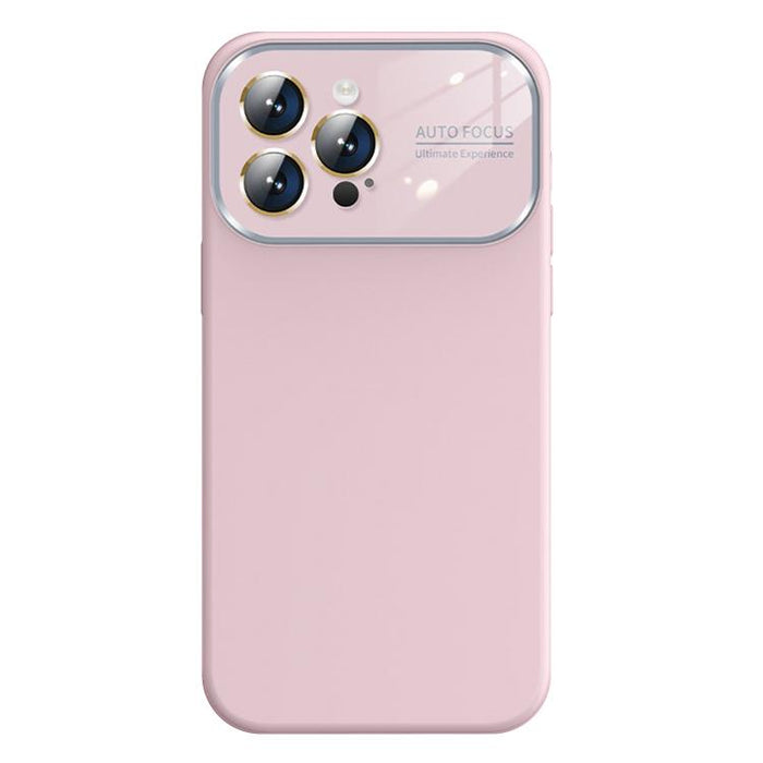 Kalebol Large Windows Frosted Liquid Silicone Phone Case, For iPhone 14 Pro Max, For iPhone 13 Pro Max, For iPhone 13 Pro, For iPhone 13, For iPhone 12, For iPhone 12 Pro Max, For iPhone 12 Pro