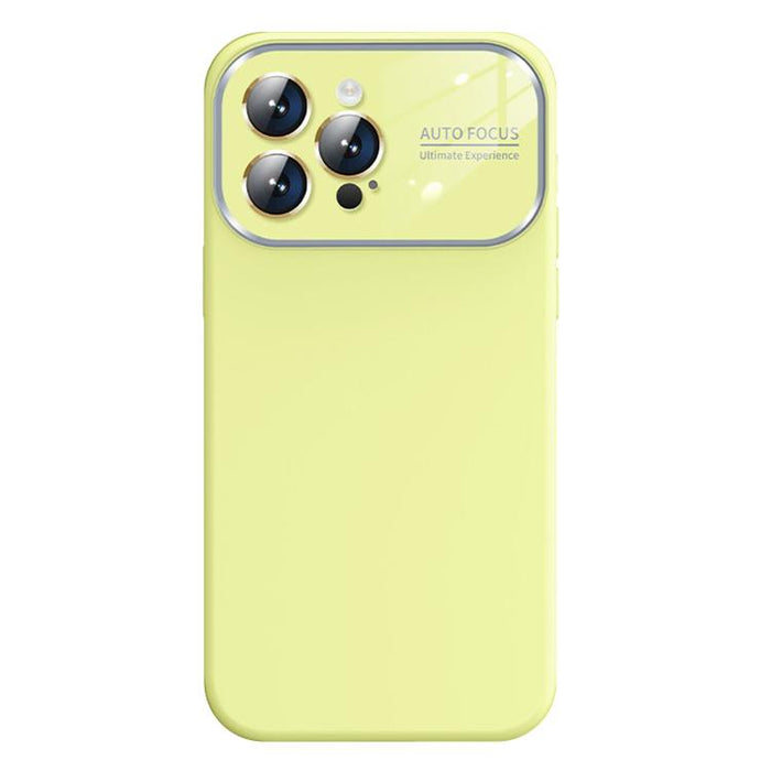 Kalebol Large Windows Frosted Liquid Silicone Phone Case, For iPhone 14 Pro Max, For iPhone 13 Pro Max, For iPhone 13 Pro, For iPhone 13, For iPhone 12, For iPhone 12 Pro Max, For iPhone 12 Pro
