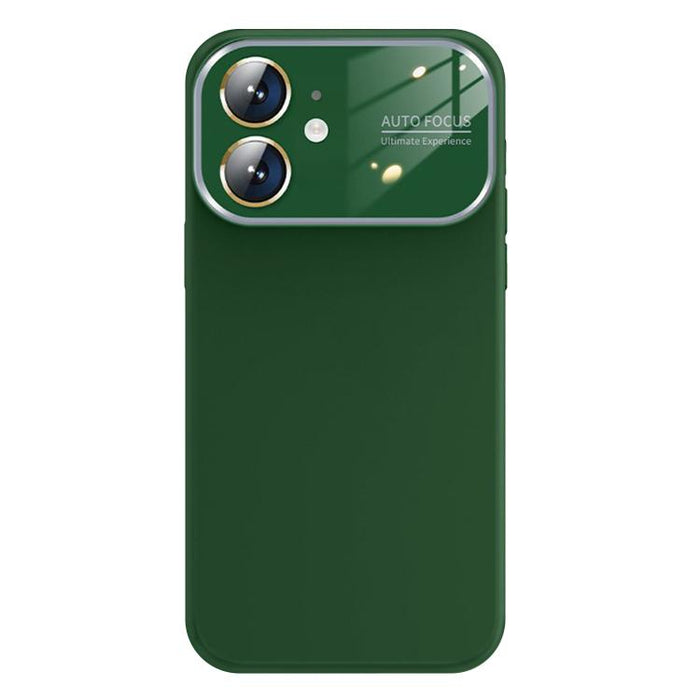 Kalebol Large Windows Frosted Liquid Silicone Phone Case, For iPhone 14 Pro Max, For iPhone 13 Pro Max, For iPhone 13 Pro, For iPhone 13, For iPhone 12, For iPhone 12 Pro Max, For iPhone 12 Pro
