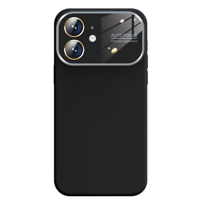 Kalebol Large Windows Frosted Liquid Silicone Phone Case, For iPhone 14 Pro Max, For iPhone 13 Pro Max, For iPhone 13 Pro, For iPhone 13, For iPhone 12, For iPhone 12 Pro Max, For iPhone 12 Pro