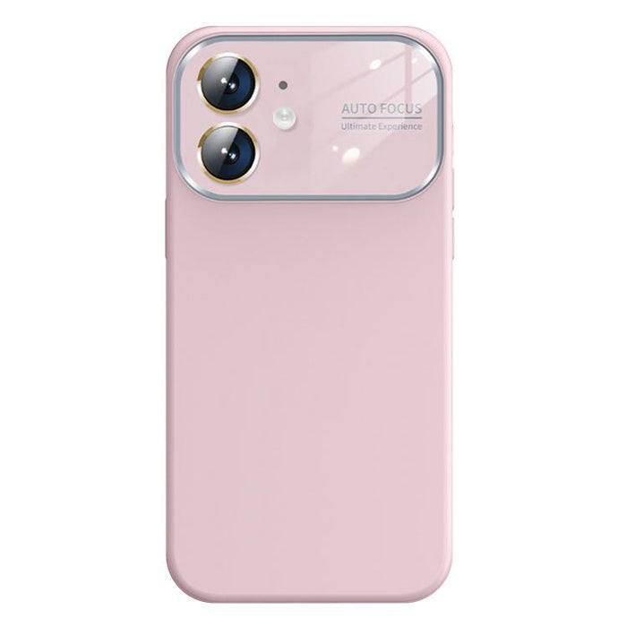 Kalebol Large Windows Frosted Liquid Silicone Phone Case, For iPhone 14 Pro Max, For iPhone 13 Pro Max, For iPhone 13 Pro, For iPhone 13, For iPhone 12, For iPhone 12 Pro Max, For iPhone 12 Pro