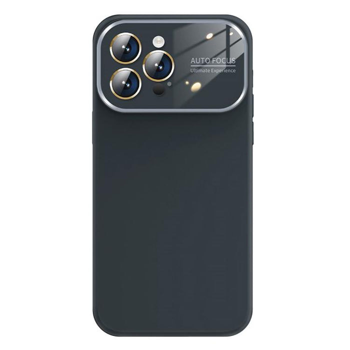 Kalebol Large Windows Frosted Liquid Silicone Phone Case, For iPhone 16 Pro Max, For iPhone 16 Pro, For iPhone 16, For iPhone 15 Pro Max, For iPhone 15 Pro, For iPhone 15, For iPhone 14, For iPhone 14 Pro
