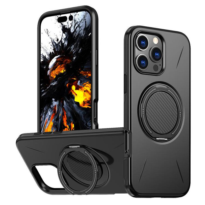 Kalebol Magnetic MagSafe Rotation Holder PC Phone Case, For iPhone 14 Pro Max, For iPhone 13 Pro Max, For iPhone 13 Pro, For iPhone 13