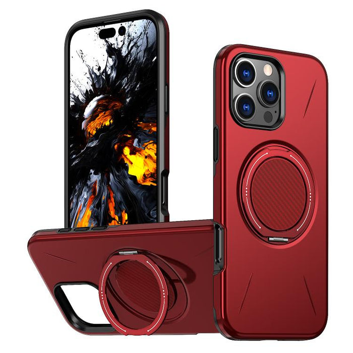 Kalebol Magnetic MagSafe Rotation Holder PC Phone Case, For iPhone 14 Pro Max, For iPhone 13 Pro Max, For iPhone 13 Pro, For iPhone 13