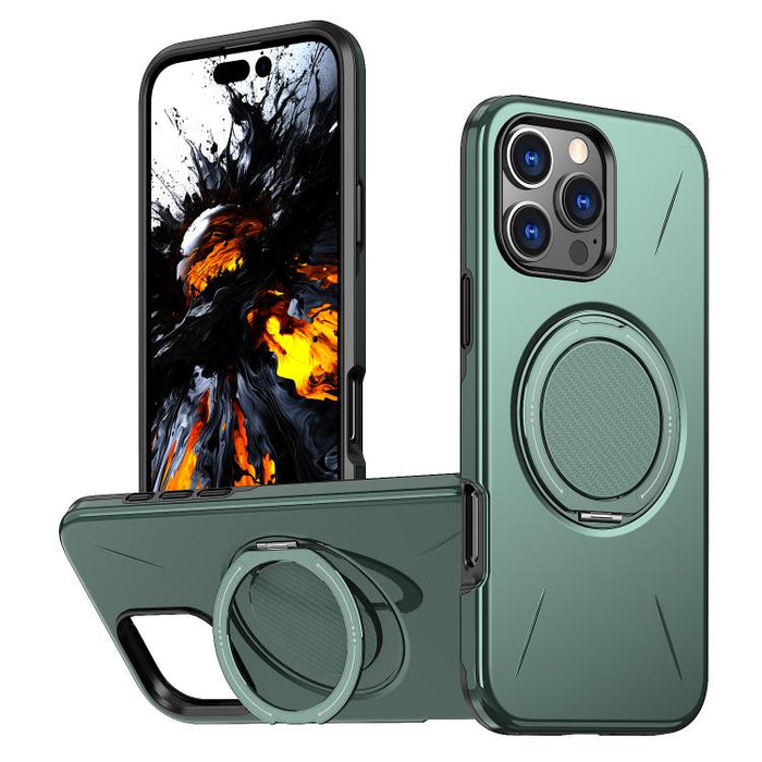 Kalebol Magnetic MagSafe Rotation Holder PC Phone Case, For iPhone 14 Pro Max, For iPhone 13 Pro Max, For iPhone 13 Pro, For iPhone 13