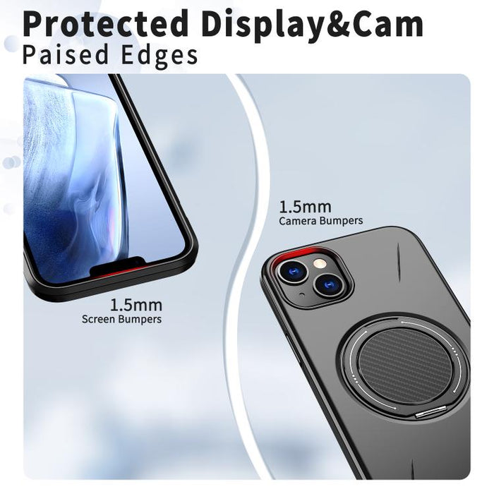 Kalebol Magnetic MagSafe Rotation Holder PC Phone Case, For iPhone 14 Pro Max, For iPhone 13 Pro Max, For iPhone 13 Pro, For iPhone 13