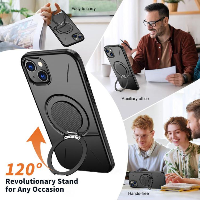 Kalebol Magnetic MagSafe Rotation Holder PC Phone Case, For iPhone 14 Pro Max, For iPhone 13 Pro Max, For iPhone 13 Pro, For iPhone 13