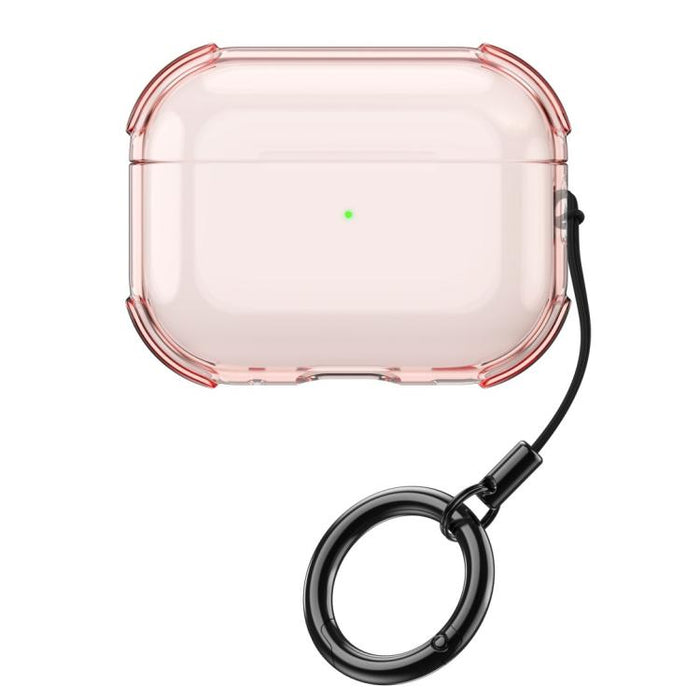 Simple Transparent Soft Shell TPU Earphone Protective Cover  with Ring Rope, For AirPods Pro 3, For AirPods 4, For AirPods Pro 2, For AirPods 3, For AirPods Pro, For AirPods 2 / 1