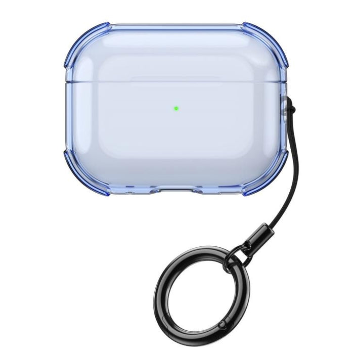 Simple Transparent Soft Shell TPU Earphone Protective Cover  with Ring Rope, For AirPods Pro 3, For AirPods 4, For AirPods Pro 2, For AirPods 3, For AirPods Pro, For AirPods 2 / 1