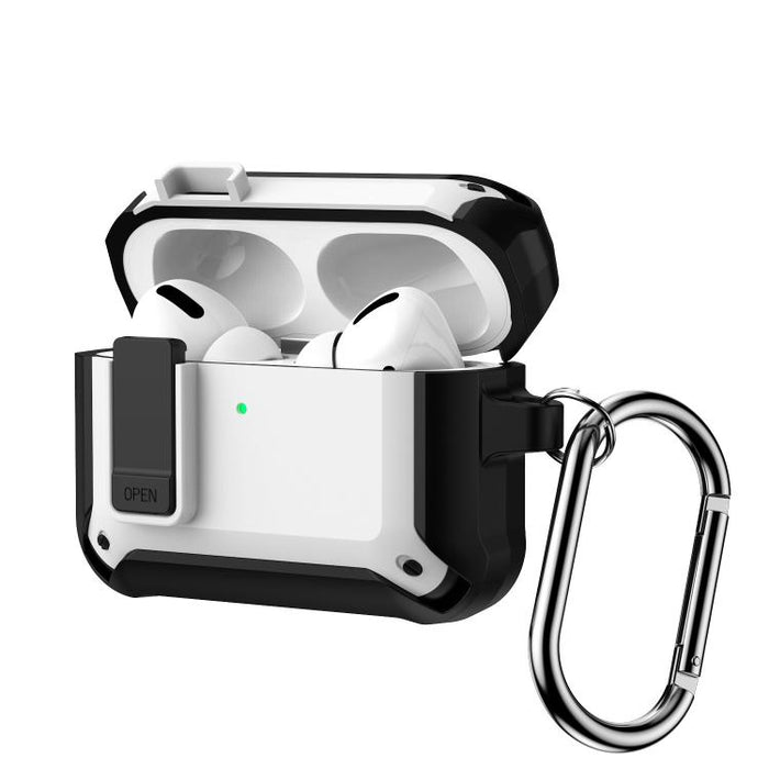 Lock TPU Hybrid PC Earphone Protective Cover, For AirPods Pro 3
