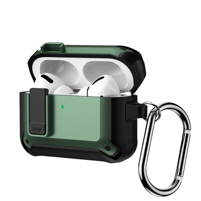 Lock TPU Hybrid PC Earphone Protective Cover, For AirPods Pro 3