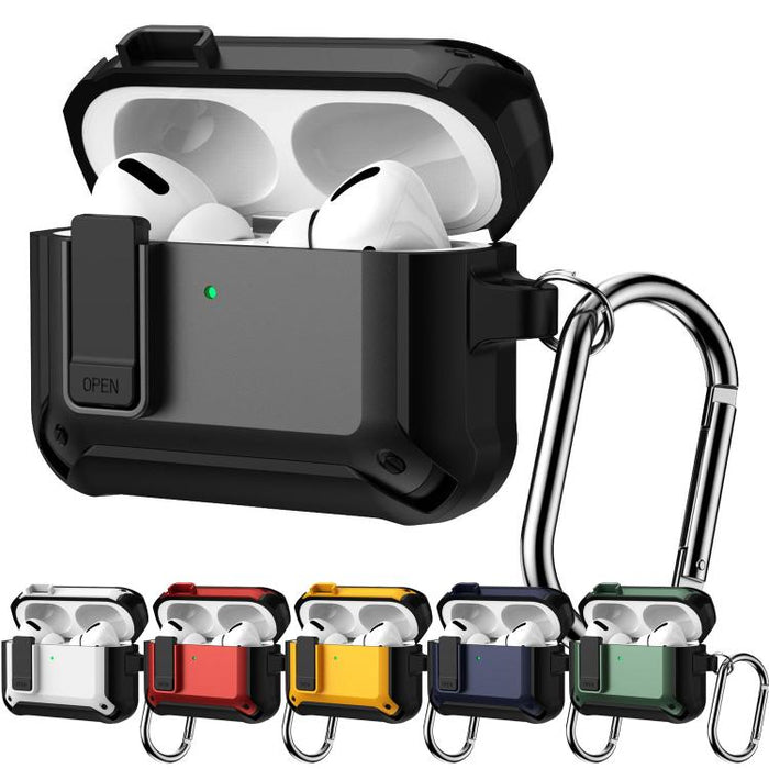 Lock TPU Hybrid PC Earphone Protective Cover, For AirPods Pro 3