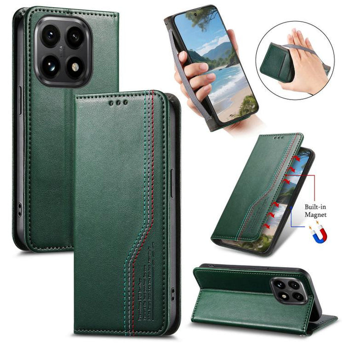 Funda de cuero para teléfono con cierre magnético y pulsera elástica, For Xiaomi Poco X8 Pro Max 5G, For Xiaomi Poco X8 Pro 5G, For Redmi Turbo 5 Max 5G, For Redmi Turbo 5 5G, For Xiaomi 17 Pro Max, For Xiaomi 17 Pro, For Xiaomi 17                     ...