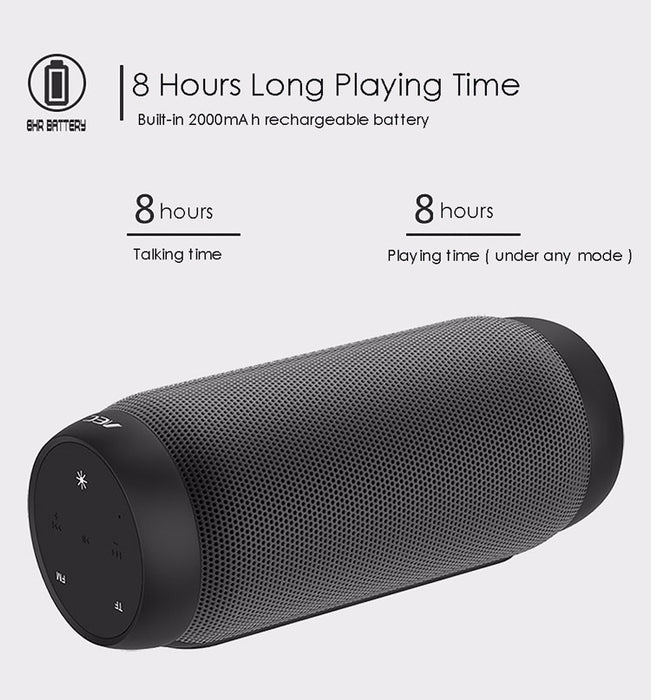 BQ615 PRO Altavoz estéreo HiFi inalámbrico LED colorido, combina Bluetooth + reproductor de tarjetas TF + radio FM + AUX + NFC