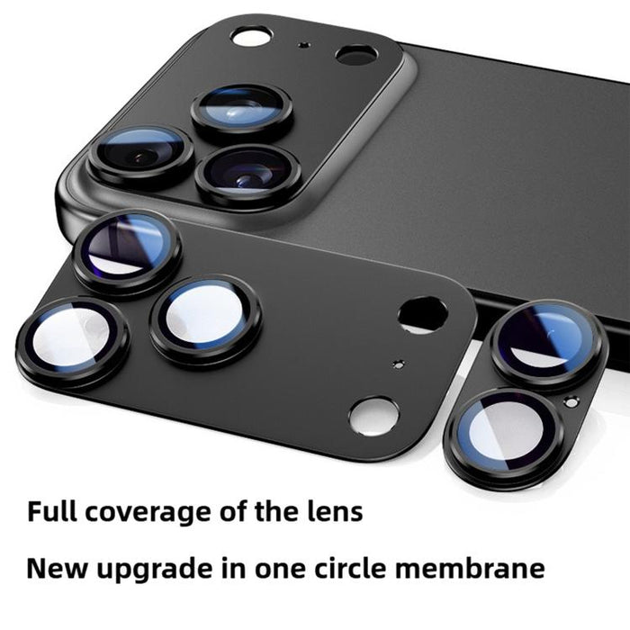 Kalebol Armor Full-Coverage Metal Lens Ring Protector Film, For iPhone 17, For iPhone 17 Pro, For iPhone Air
