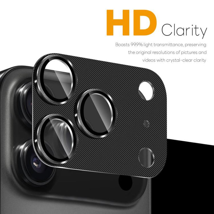 NORTHJO CD Vein Camera Lens Protector Tempered Glass Rear Lens Film, For iPhone 17 Pro Max, For iPhone 17 Pro