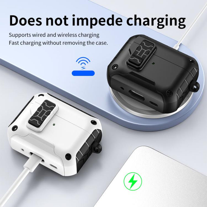 Magnetic Snap Cover Earphone Protective Cover, For AirPods Pro 3