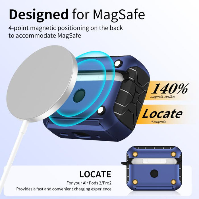 Magnetic Snap Cover Earphone Protective Cover, For AirPods Pro 3