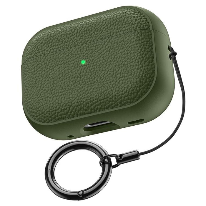 Lychee Texture TPU Earphone Cover with Buckle, For AirPods Pro 3, For AirPods Pro 2
