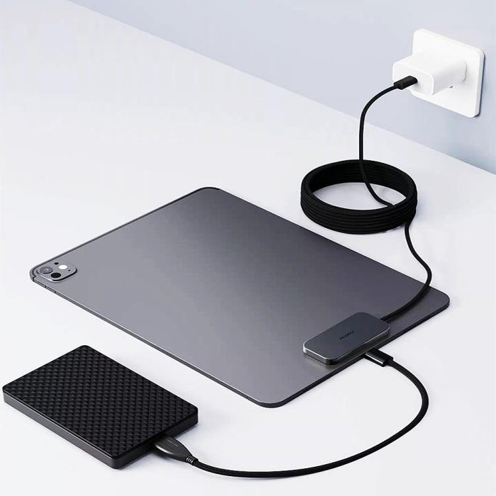For iPad Pro 12.9 / Air 13 Fast Charging Smart PIN Magnetic Charger Wireless Charging Pad with Type-C Cable, For iPad Pro 12.9 / Air 13