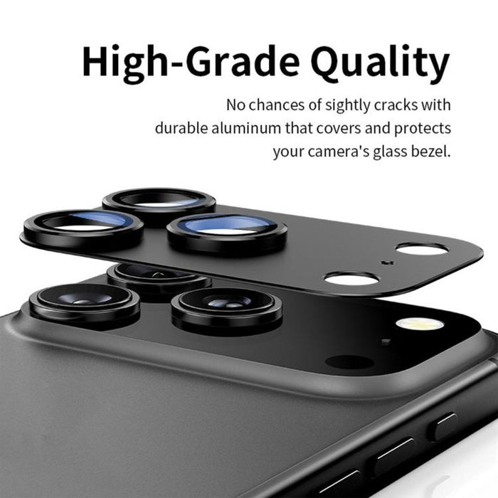 Kalebol Armor Full-Coverage Metal Lens Ring Protector Film, For iPhone Air