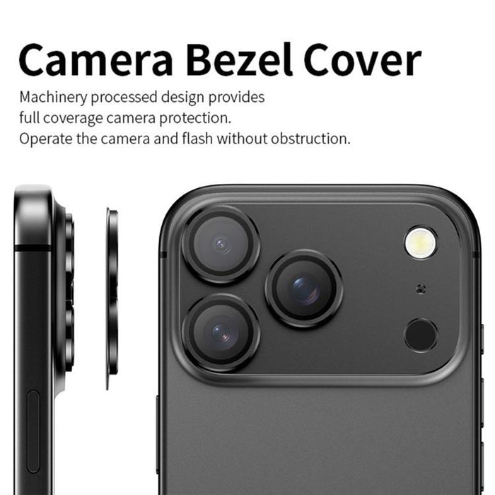 Kalebol Armor Full-Coverage Metal Lens Ring Protector Film, For iPhone Air