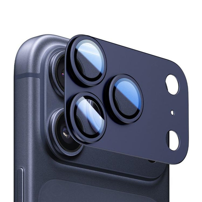Kalebol Armor Full-Coverage Metal Lens Ring Protector Film, For iPhone 17 Pro Max, For iPhone 17 Pro