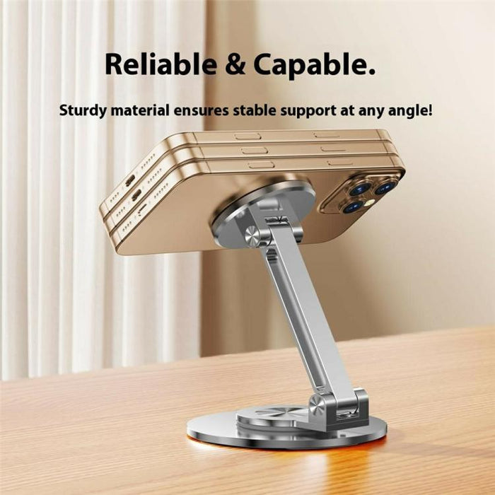 CX-1 360 Degree Rotation Foldable Magnetic Phone Desktop Holder, CX-1