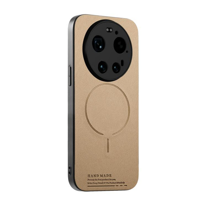 Funda para teléfono con cubierta trasera magnética de PU de tela, For Redmi Note 15 Pro+ 5G Global 163.3mm, For Xiaomi 17 Ultra, For Redmi Note 15 Pro 4G Global 163.2mm, For Xiaomi 17 Pro Max, For Redmi Note 15 Pro 5G Global 163.6mm, For Xiaomi 17 Pro