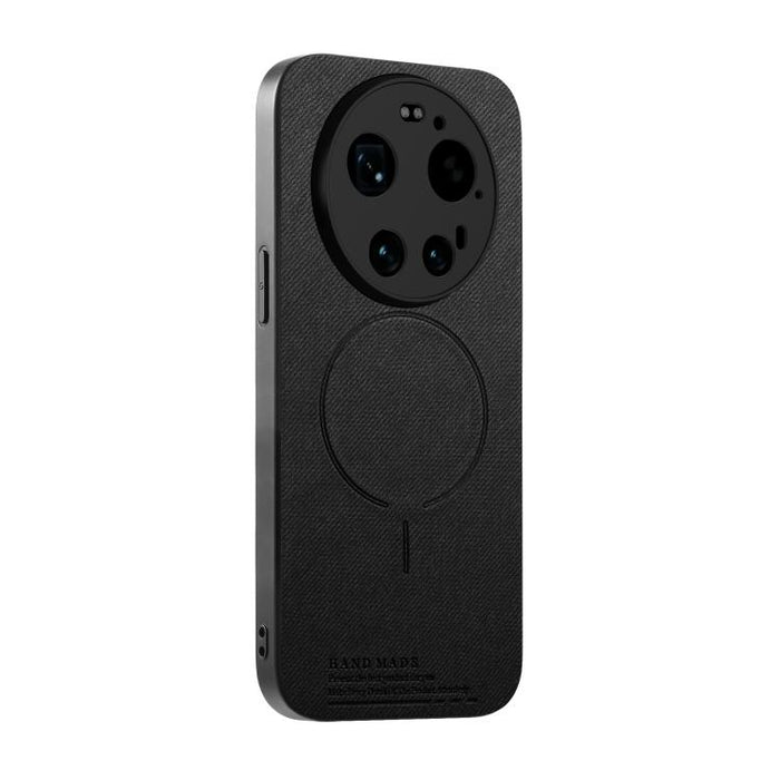 Funda para teléfono con cubierta trasera magnética de PU de tela, For Redmi Note 15 Pro+ 5G Global 163.3mm, For Xiaomi 17 Ultra, For Redmi Note 15 Pro 4G Global 163.2mm, For Xiaomi 17 Pro Max, For Redmi Note 15 Pro 5G Global 163.6mm, For Xiaomi 17 Pro