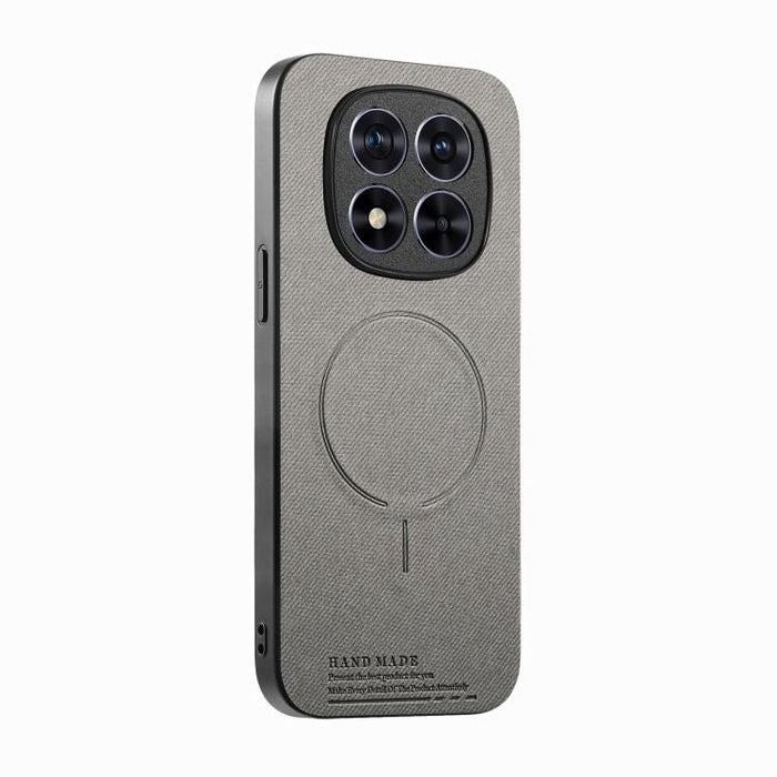 Funda para teléfono con cubierta trasera magnética de PU de tela, For Redmi Note 15 Pro+ 5G Global 163.3mm, For Xiaomi 17 Ultra, For Redmi Note 15 Pro 4G Global 163.2mm, For Xiaomi 17 Pro Max, For Redmi Note 15 Pro 5G Global 163.6mm, For Xiaomi 17 Pro