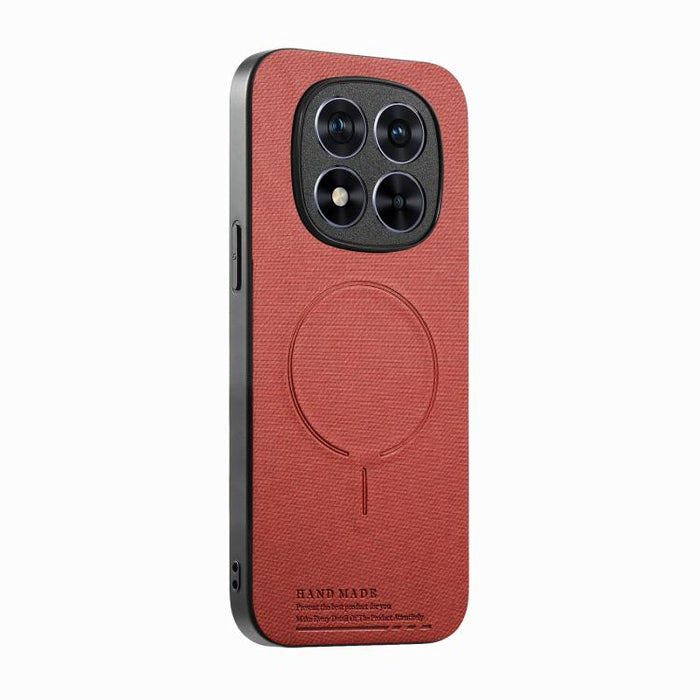 Funda para teléfono con cubierta trasera magnética de PU de tela, For Redmi Note 15 Pro+ 5G Global 163.3mm, For Xiaomi 17 Ultra, For Redmi Note 15 Pro 4G Global 163.2mm, For Xiaomi 17 Pro Max, For Redmi Note 15 Pro 5G Global 163.6mm, For Xiaomi 17 Pro