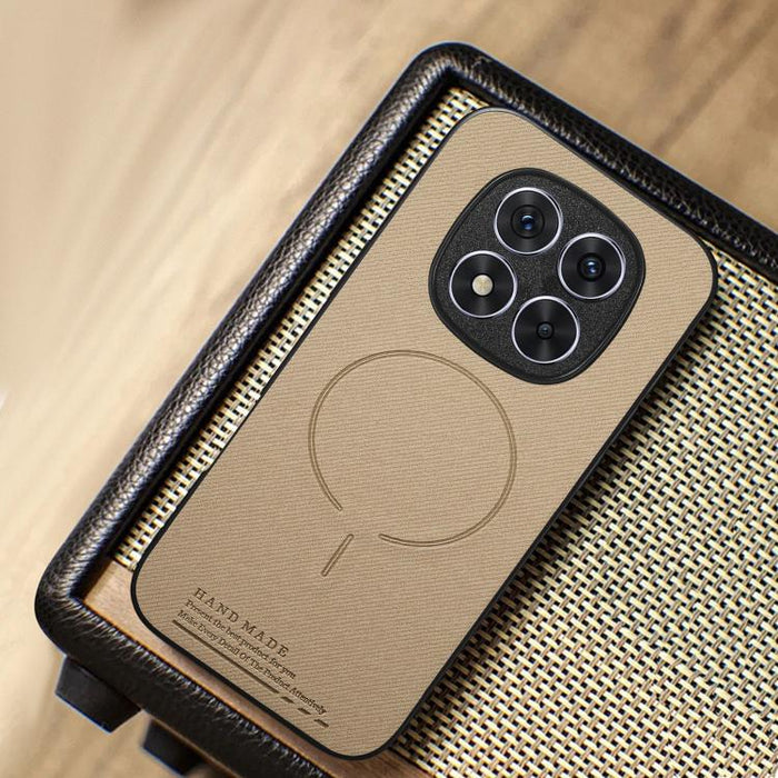 Funda para teléfono con cubierta trasera magnética de PU de tela, For Redmi Note 15 Pro+ 5G Global 163.3mm, For Xiaomi 17 Ultra, For Redmi Note 15 Pro 4G Global 163.2mm, For Xiaomi 17 Pro Max, For Redmi Note 15 Pro 5G Global 163.6mm, For Xiaomi 17 Pro