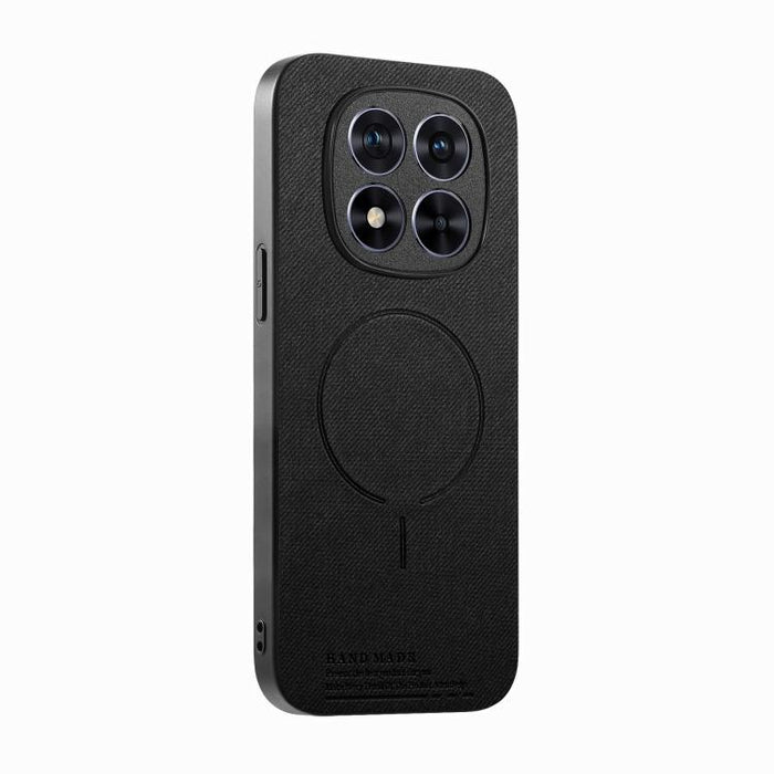 Funda para teléfono con cubierta trasera magnética de PU de tela, For Redmi Note 15 Pro+ 5G Global 163.3mm, For Xiaomi 17 Ultra, For Redmi Note 15 Pro 4G Global 163.2mm, For Xiaomi 17 Pro Max, For Redmi Note 15 Pro 5G Global 163.6mm, For Xiaomi 17 Pro