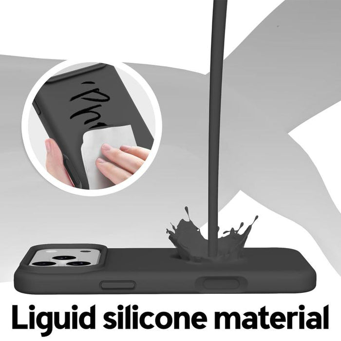 Official Lanyard Hole Liquid Silicone Phone Case, For iPhone 17 Pro Max, For iPhone 17 Pro, For iPhone 17