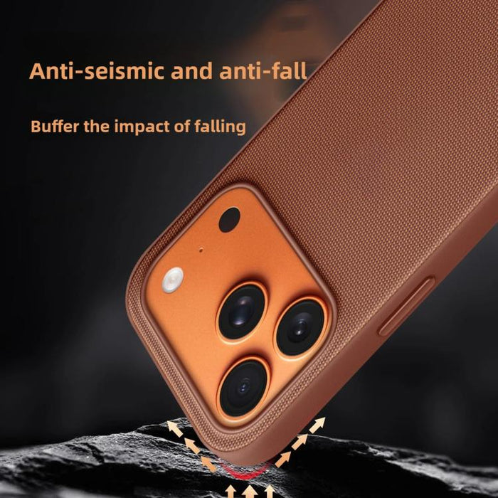 Official Tech Fabric Texture Side-Stick TPU Magsafe Phone Case with AI Camera Button, For iPhone 17 Pro Max, For iPhone 17 Pro