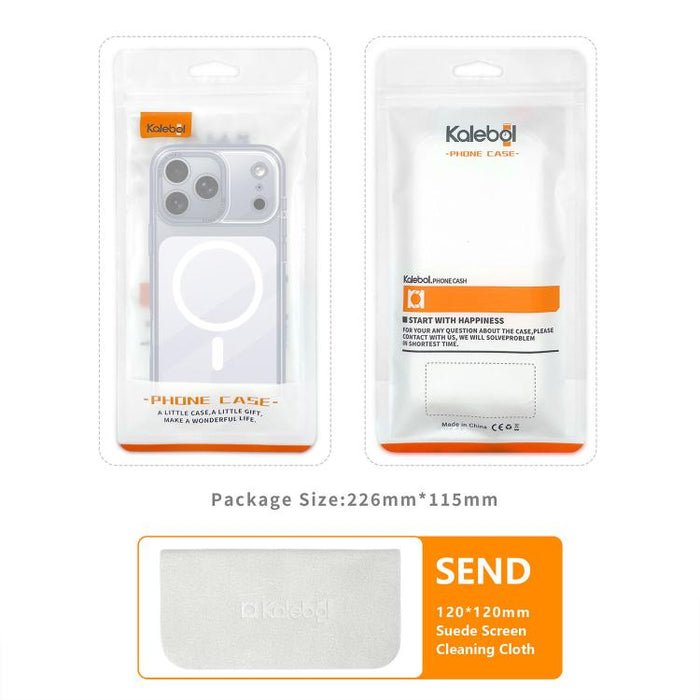 Kalebol Transparent Magnetic MagSafe Skin Feel Phone Case, For iPhone 17 Pro Max, For iPhone 17 Pro, For iPhone 17, For iPhone Air