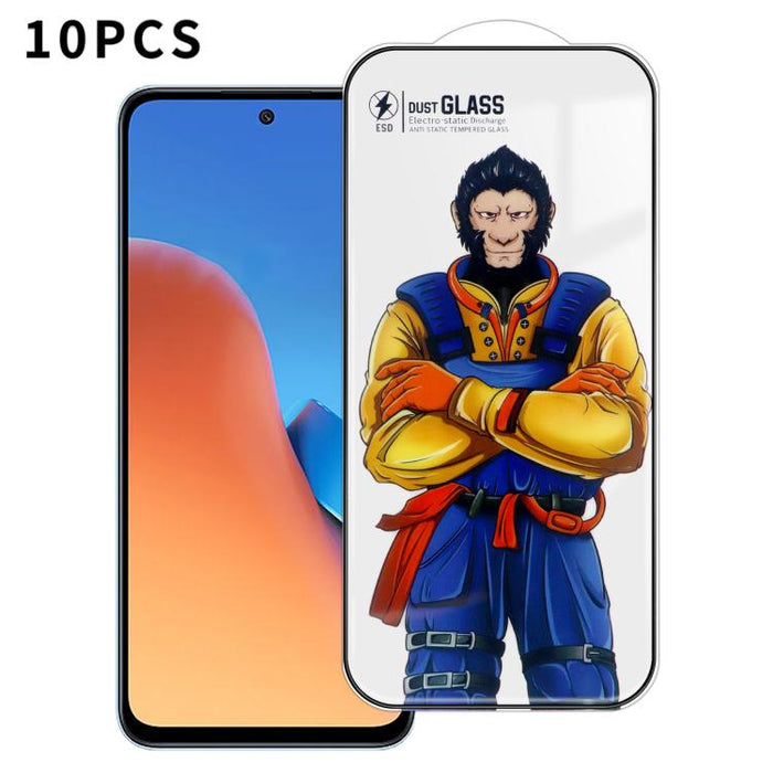 10 láminas de vidrio templado HD serigrafiadas, súper resistentes, curvas 3D, antiestáticas, de alto contenido de aluminio, resistentes a 120 °C., For Xiaomi 17 Max, For Xiaomi 17T Pro 5G, For Xiaomi 17T 5G, For Redmi K90, For Redmi K90 Pro Max        ...