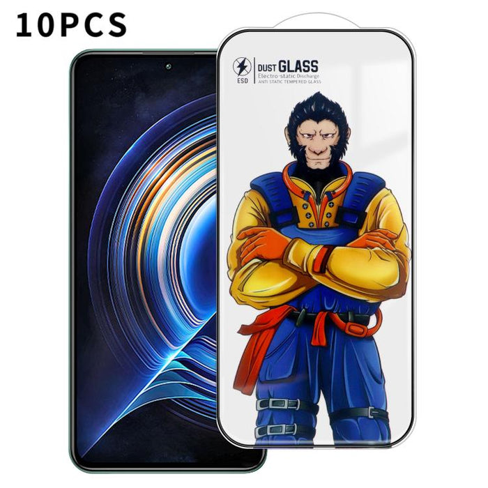 10 láminas de vidrio templado HD serigrafiadas, súper resistentes, curvas 3D, antiestáticas, de alto contenido de aluminio, resistentes a 120 °C., For Xiaomi 17 Max, For Xiaomi 17T Pro 5G, For Xiaomi 17T 5G, For Redmi K90, For Redmi K90 Pro Max        ...