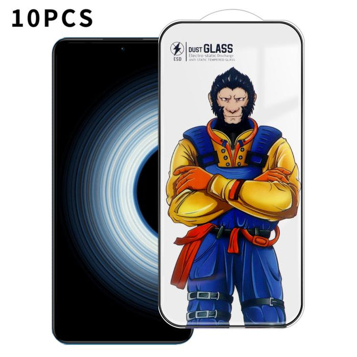 10 láminas de vidrio templado HD serigrafiadas, súper resistentes, curvas 3D, antiestáticas, de alto contenido de aluminio, resistentes a 120 °C., For Xiaomi 17 Max, For Xiaomi 17T Pro 5G, For Xiaomi 17T 5G, For Redmi K90, For Redmi K90 Pro Max        ...