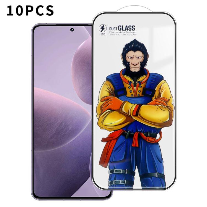 10 láminas de vidrio templado HD serigrafiadas, súper resistentes, curvas 3D, antiestáticas, de alto contenido de aluminio, resistentes a 120 °C., For Xiaomi 17 Max, For Xiaomi 17T Pro 5G, For Xiaomi 17T 5G, For Redmi K90, For Redmi K90 Pro Max        ...