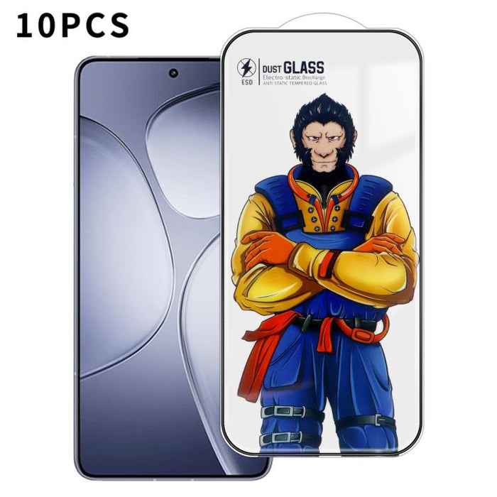 10 láminas de vidrio templado HD serigrafiadas, súper resistentes, curvas 3D, antiestáticas, de alto contenido de aluminio, resistentes a 120 °C., For Xiaomi 17 Max, For Xiaomi 17T Pro 5G, For Xiaomi 17T 5G, For Redmi K90, For Redmi K90 Pro Max        ...