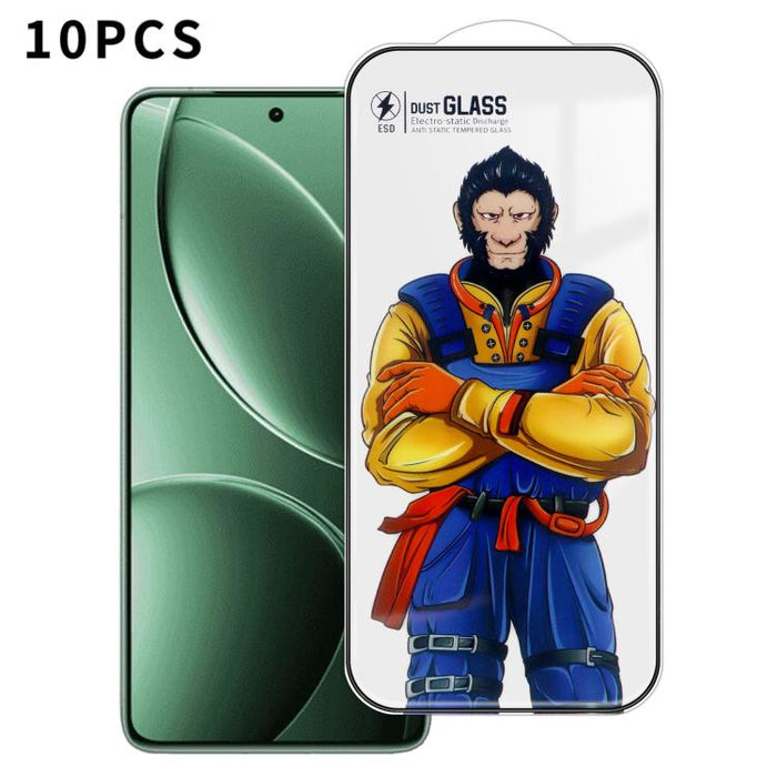 10 láminas de vidrio templado HD serigrafiadas, súper resistentes, curvas 3D, antiestáticas, de alto contenido de aluminio, resistentes a 120 °C., For Xiaomi 17 Max, For Xiaomi 17T Pro 5G, For Xiaomi 17T 5G, For Redmi K90, For Redmi K90 Pro Max        ...