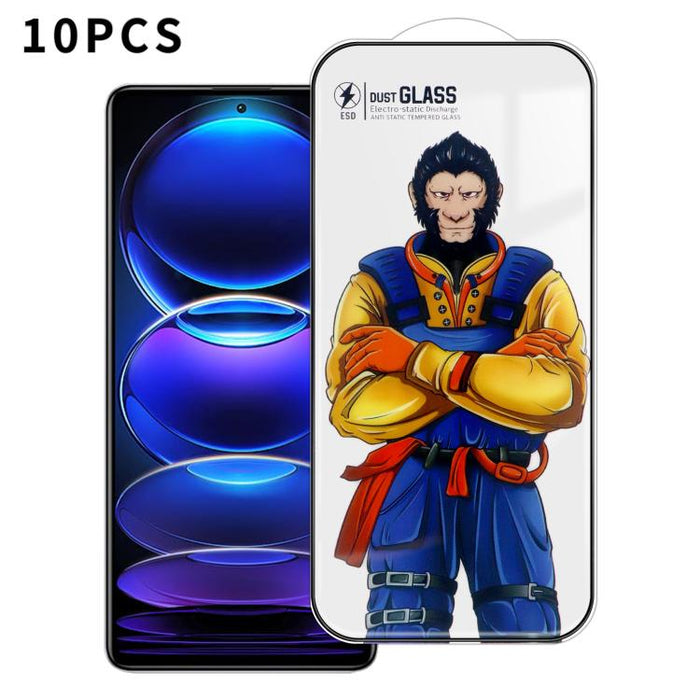 10 láminas de vidrio templado HD serigrafiadas, súper resistentes, curvas 3D, antiestáticas, de alto contenido de aluminio, resistentes a 120 °C., For Xiaomi 17 Max, For Xiaomi 17T Pro 5G, For Xiaomi 17T 5G, For Redmi K90, For Redmi K90 Pro Max        ...
