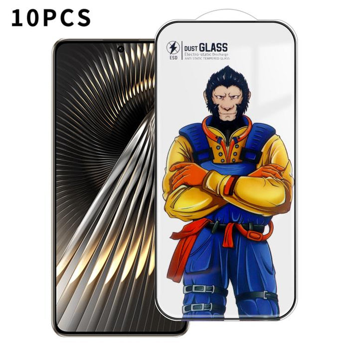 10 láminas de vidrio templado HD serigrafiadas, súper resistentes, curvas 3D, antiestáticas, de alto contenido de aluminio, resistentes a 120 °C., For Xiaomi 17 Max, For Xiaomi 17T Pro 5G, For Xiaomi 17T 5G, For Redmi K90, For Redmi K90 Pro Max        ...
